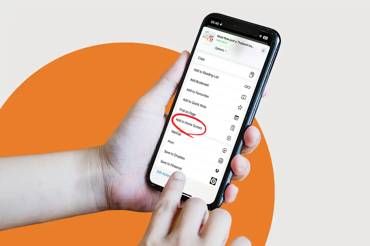 PWA App Install Instructions - Step 2
